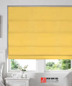 Rèm roman màu vàng cản sáng, chống nắng đẹp giá tốt - Ảnh 4