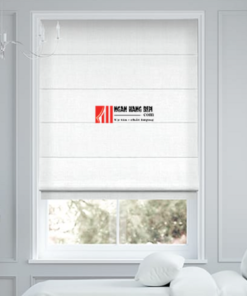 Các mẫu rèm roman màu trắng đẹp, sang trọng giá tốt - Ảnh 5