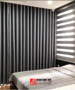 Mẫu rèm phòng ngủ màu ghi - Vẻ đẹp tinh tế, sang trọng
