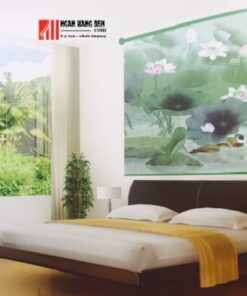 Rèm cuốn in tranh cho phòng ngủ đẹp, cao cấp - Ảnh 5