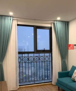 Mẫu rèm vải phòng khách chung cư đẹp, giá tốt - Ảnh 4