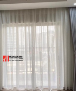 Rèm vải màu ghi xám thanh lịch giá tốt - Ảnh 6