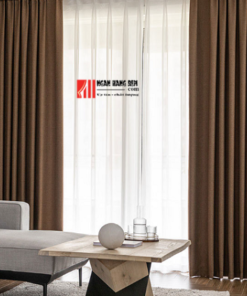 Rèm vải màu nâu vàng - Vẻ đẹp cổ điển, sang trọng cho không gian - Ảnh 2