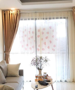 Mẫu rèm vải phòng khách chung cư đẹp, giá tốt - Ảnh 5