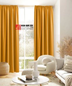 Các mẫu rèm cửa sổ màu vàng đẹp rực rỡ cho không gian