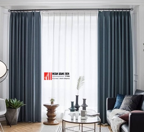 rèm vải hàn quốc 1 lớp