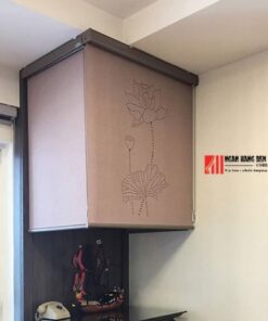 Rèm che bàn thờ treo tường gia đình, chung cư - Ảnh 4
