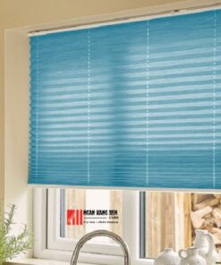 Rèm cửa sổ màu xanh da trời đẹp, độc đáo, tinh tế - Ảnh 4