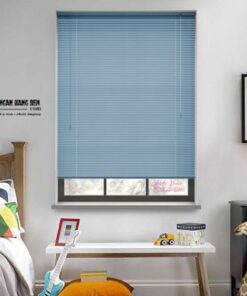 Rèm cửa sổ màu xanh da trời đẹp, độc đáo, tinh tế - Ảnh 5