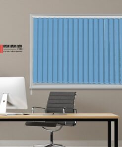 Rèm cửa sổ màu xanh da trời đẹp, độc đáo, tinh tế - Ảnh 2