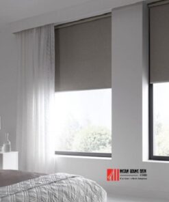 Rèm cuốn cho phòng ngủ đẹp, cản sáng, chống nhiệt 100% - Ảnh 4