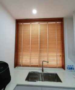 Rèm Nhựa Giả Gỗ PS Kháng Nước Chống Cong Vênh - Ảnh 10