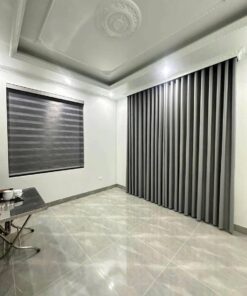 Rèm vải mở ngang, Kéo ngang bằng vải chống nắng - Ảnh 11