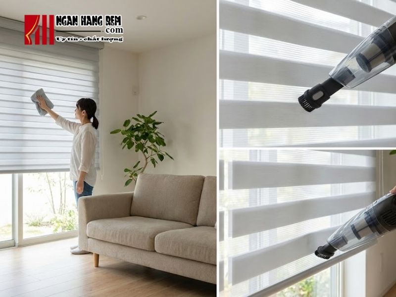 Các bước làm sạch bụi bẩn thường ngày