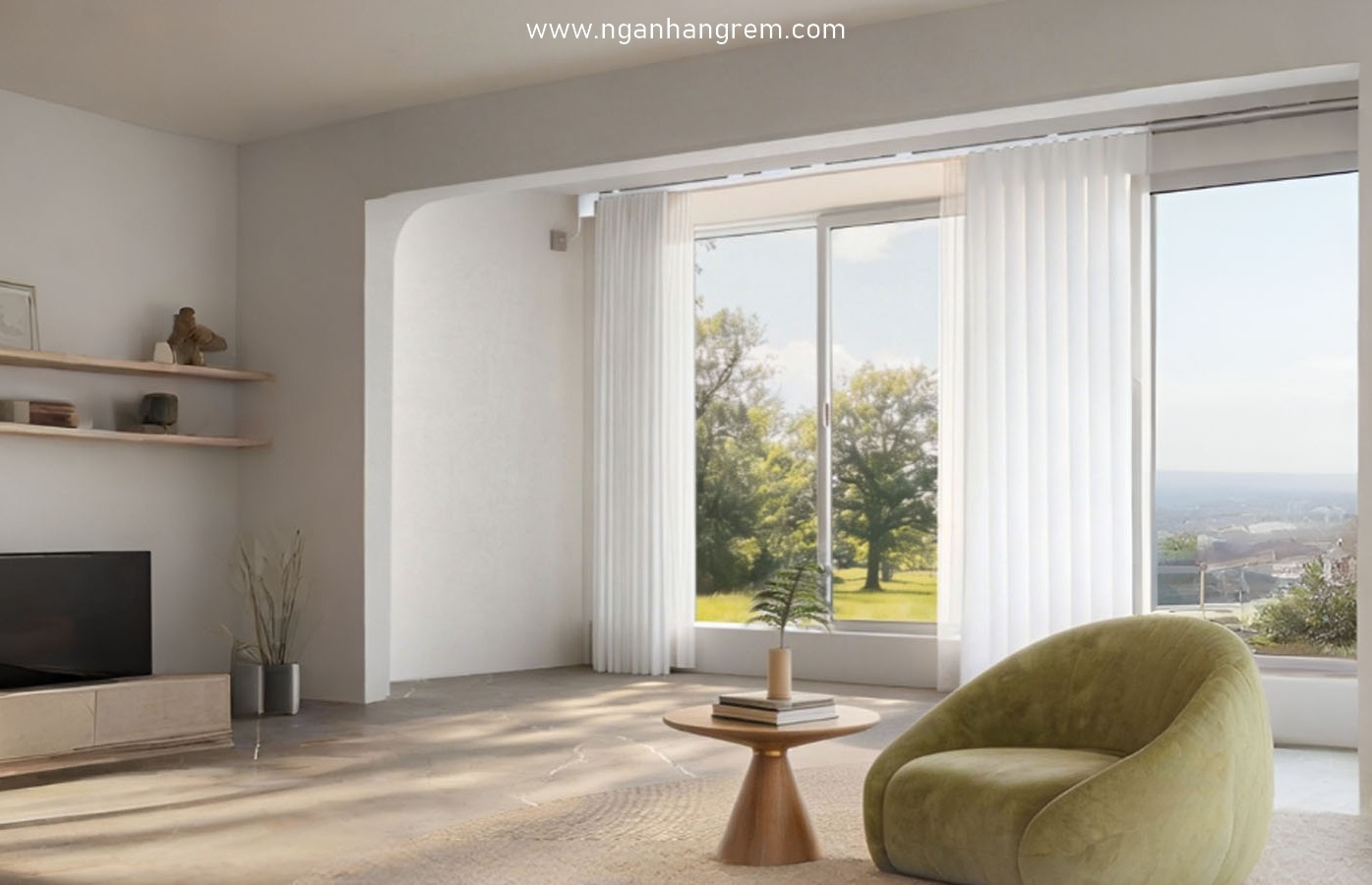 Rèm thông minh Xiaomi Mijia Smart Curtain 3 Pro cho phòng khách