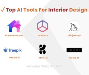 Top công cụ và ứng dụng AI cho thiết kế nội thất